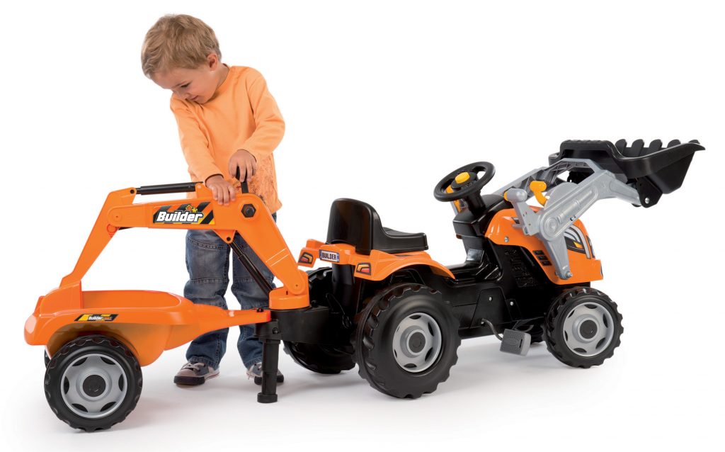 Detský traktor s pedálmi Smoby