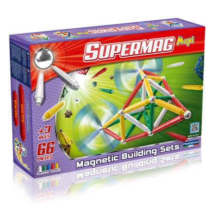 Supermag magnetické stavebnice Supermaxi klasik