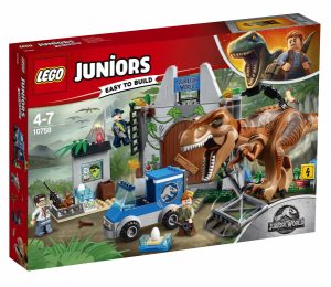 Lego Juniors detské stavebnice Vozidlo pre záchranu Raptora
