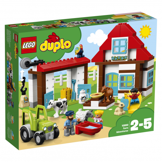Vianočný darček pre dvojročné dieťa Lego Duplo Farma