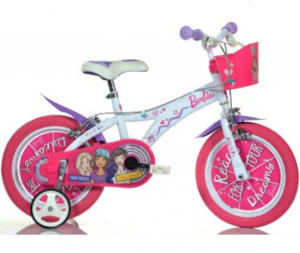 Dievčenský bicykel 16 Barbie Dino Bikes